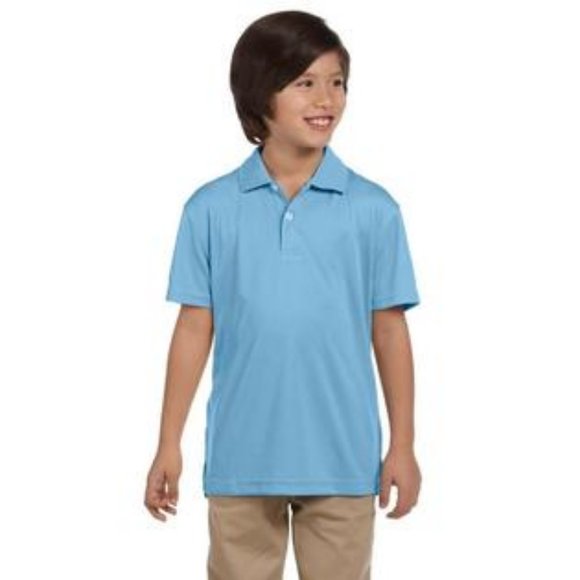 NWT HARRITON DOUBLE MESH SPORT SHIRT LIGHT BLUE LARGE & XL - Picture 1 of 10
